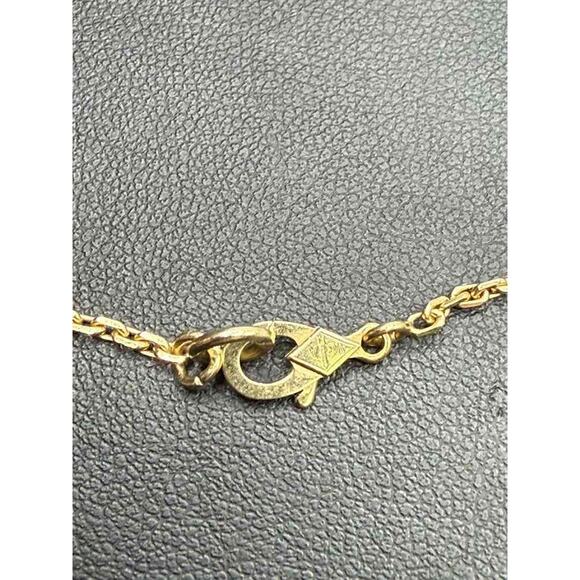 Van Cleef & Arpels Necklace Zodiac Medal Aquarius Pendant 18K SPB-TS 354205 - Picture 8 of 8